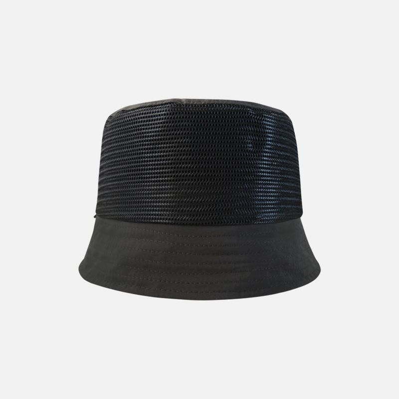 STANDARD MESH BUCKET HAT (LONGBLACK)