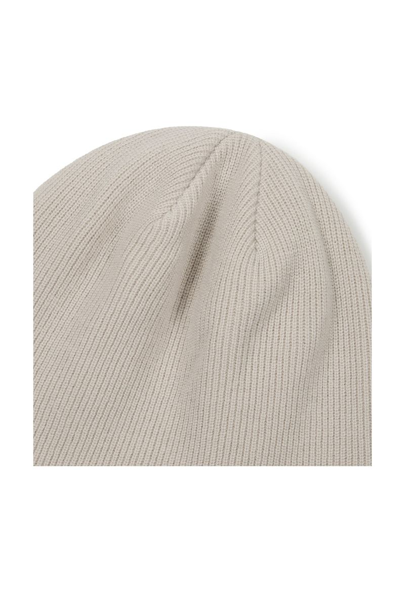 LABEL BEANIE (BEIGE)