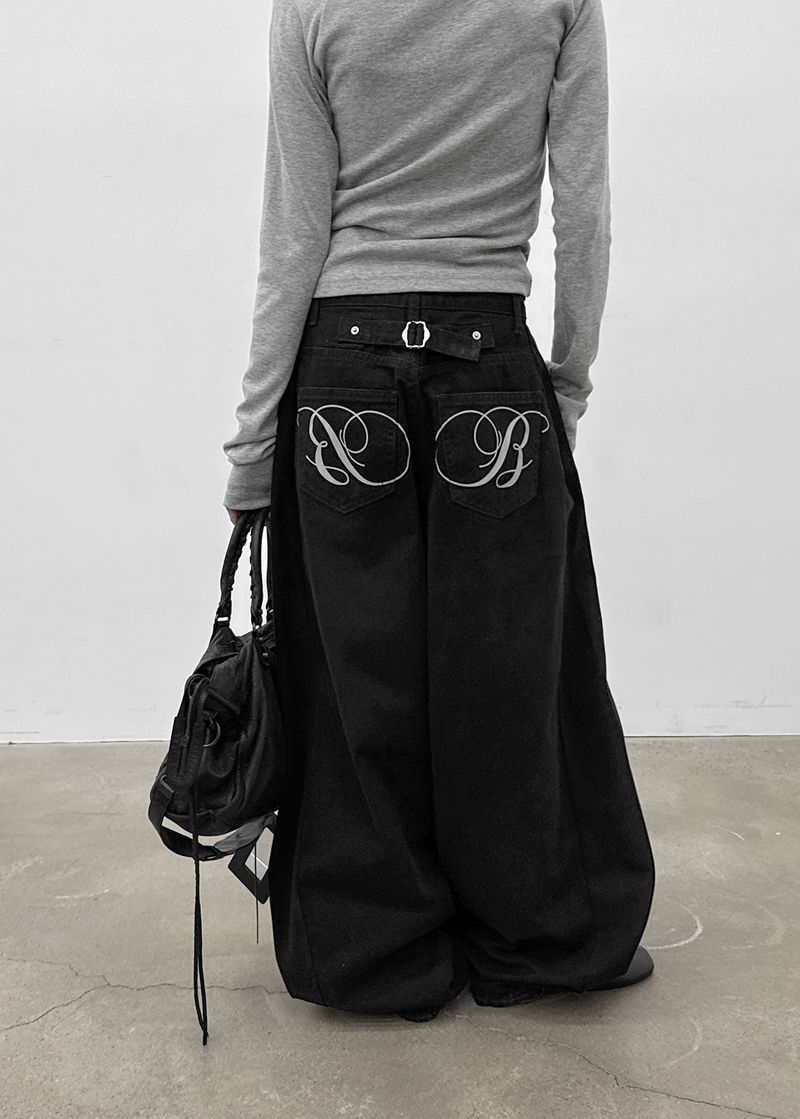 [MADE] Peacock Balloon Cotton Pants
