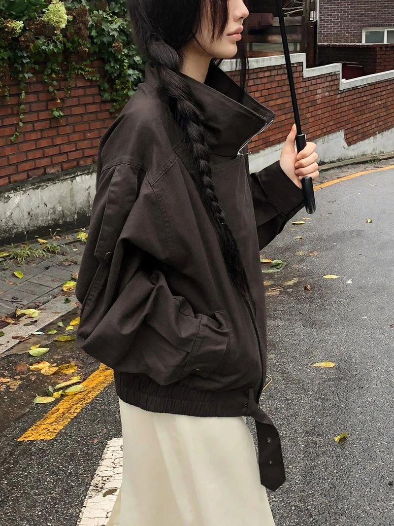 Rean Belted Short Trench Coat