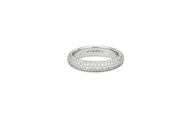25FW★ Essence Silver (W) Luxe Full Pave Ring M