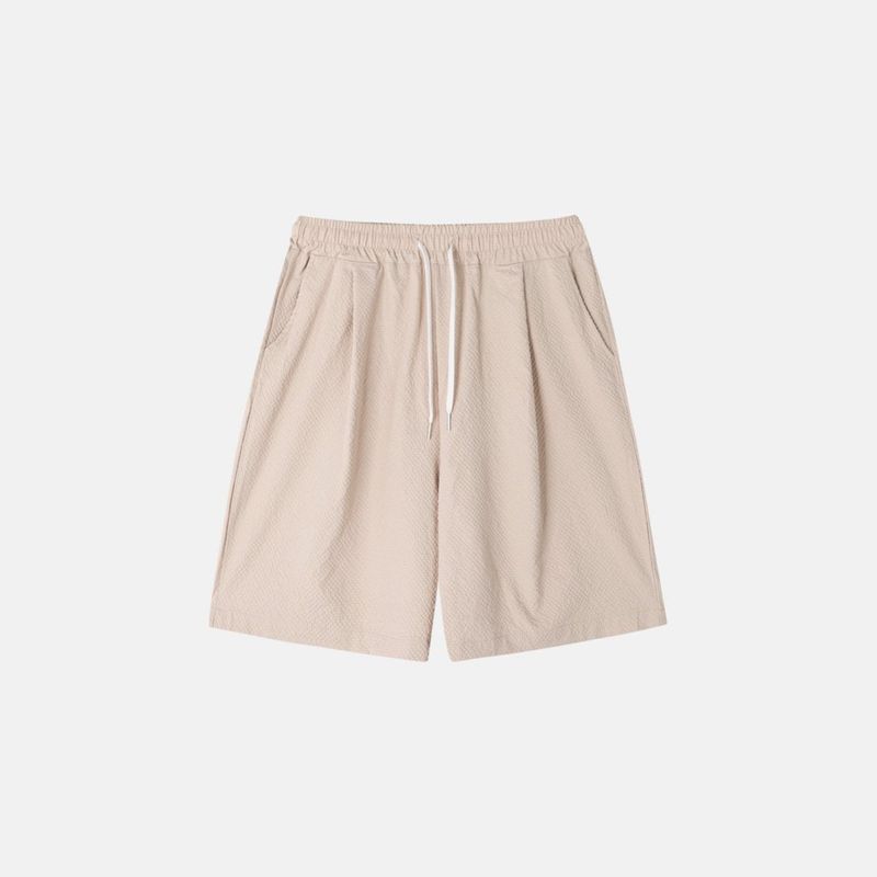 Cooling seersucker bermuda pants