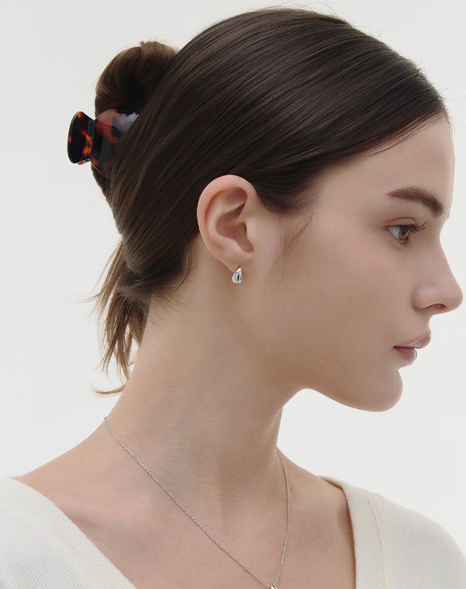 26SS★ Shell Point Hair Claw Clip