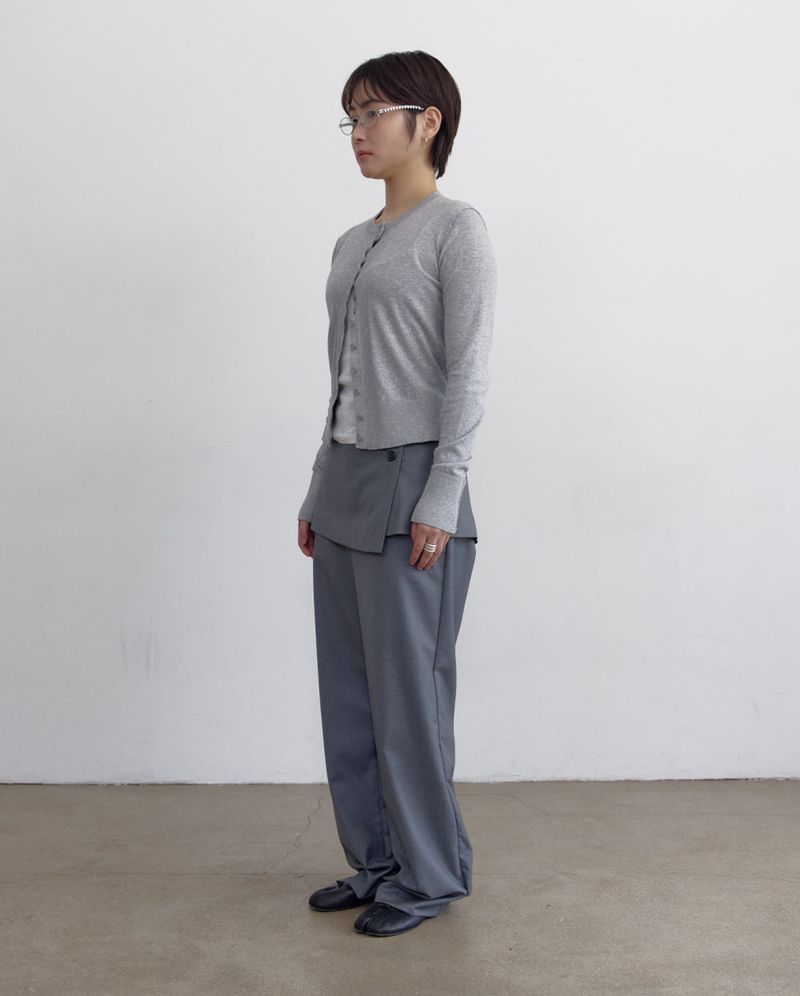 Layered Skirt Pants