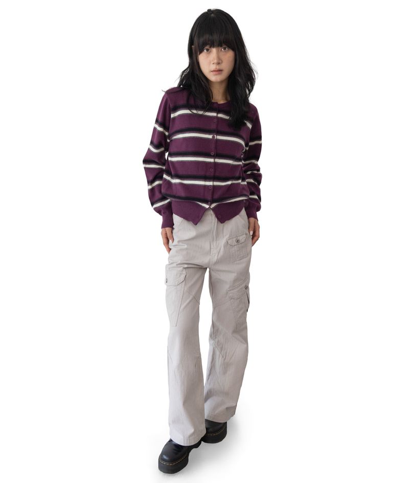 Marble Flare Work Pants
