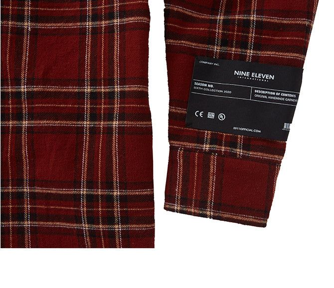 Loose-fit check shirts