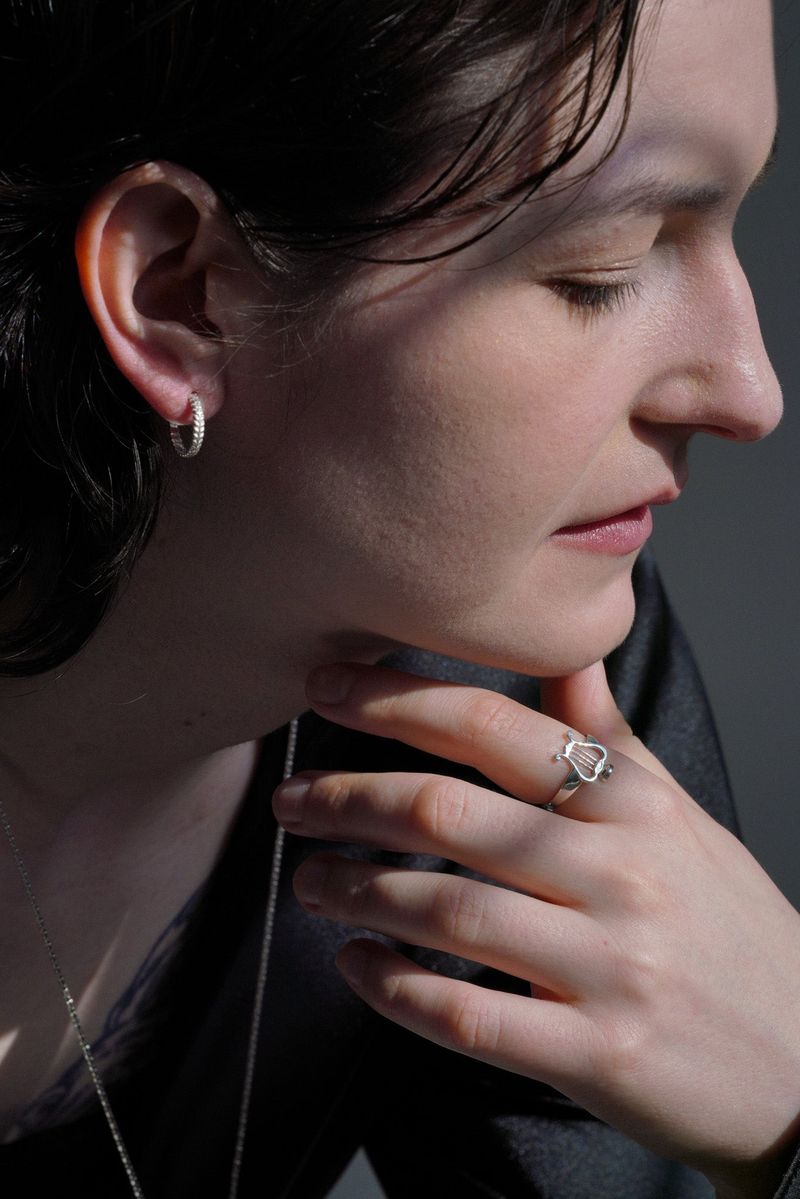 Laurel Earrings 2 - Silver