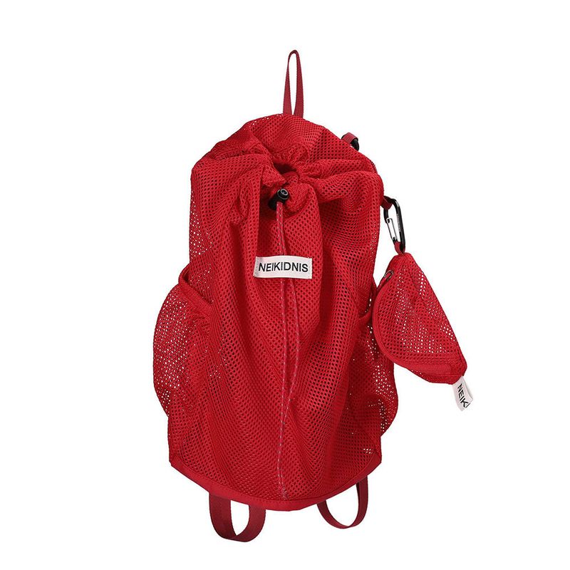 ID PACKABLE MESH BACKPACK / RED