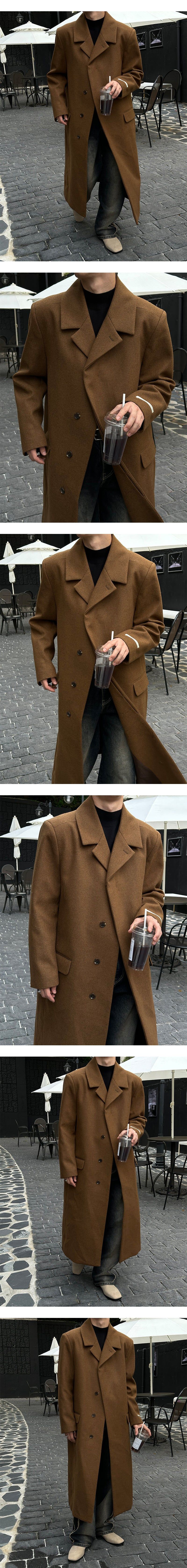  [PREMIUM] Hidden max long coat(2color)