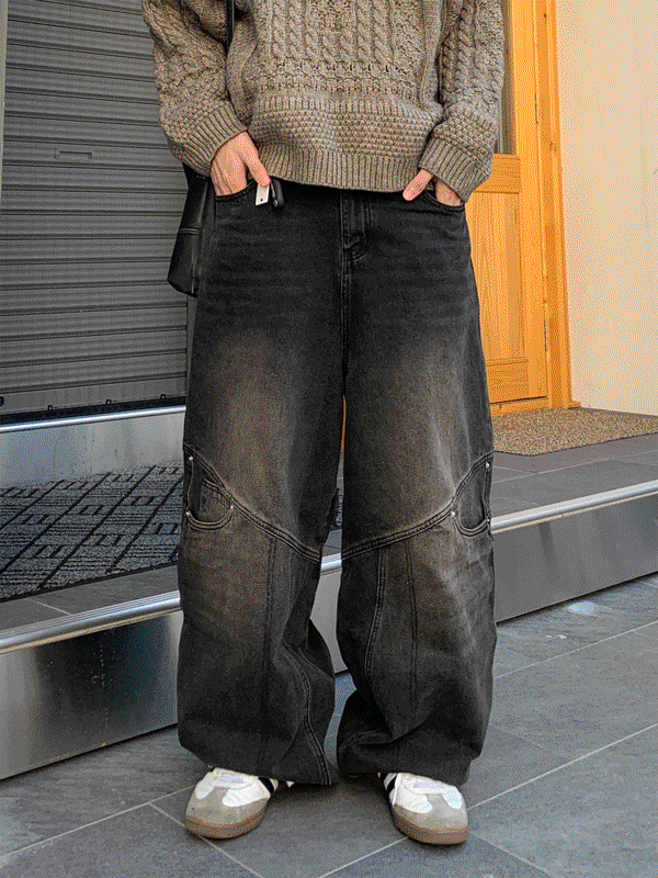 WHAT A LOOK（ワット ア ルック）の「Mir double pocket denim pants（Pants）」