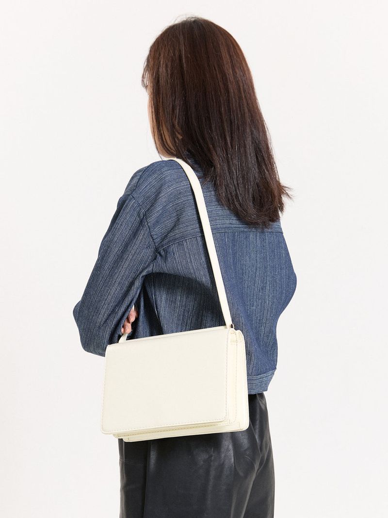 SQUARED FLAP BAG