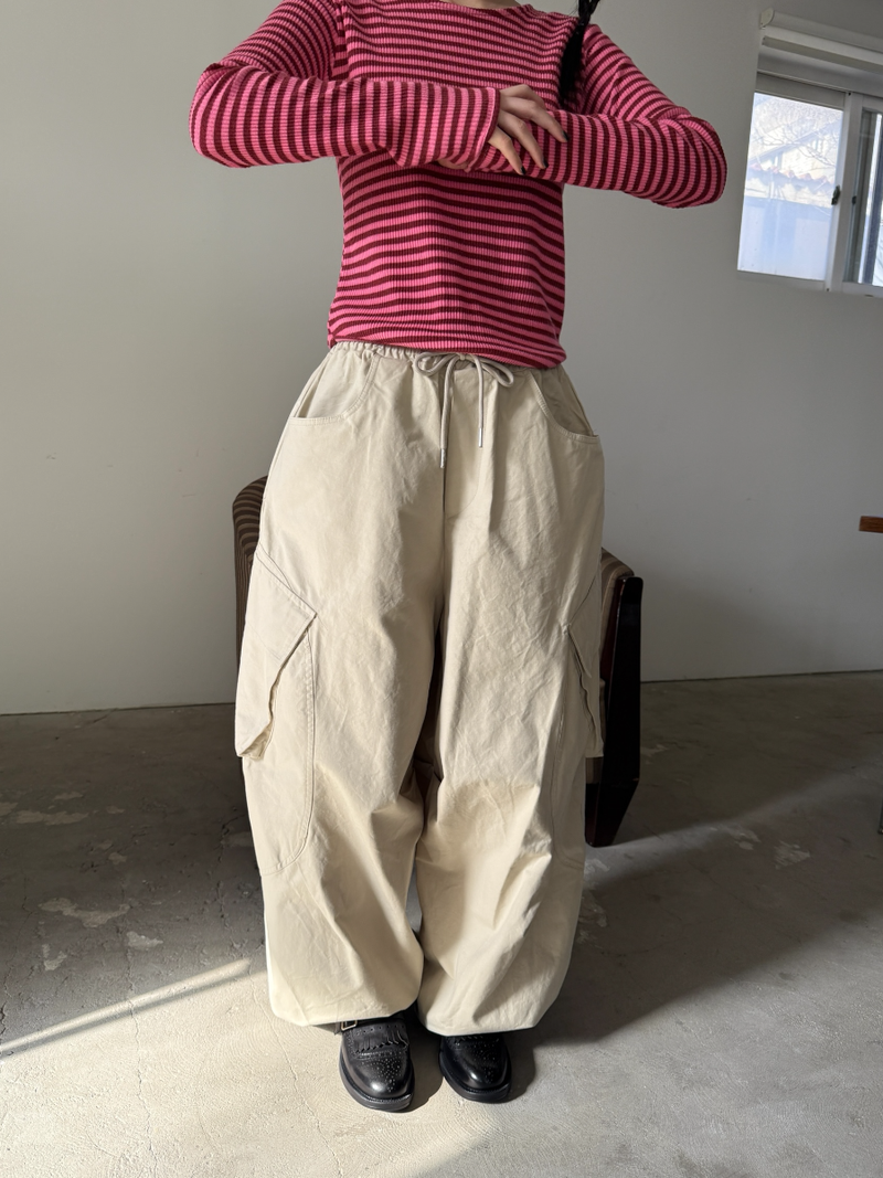 balloon cargo banding pants