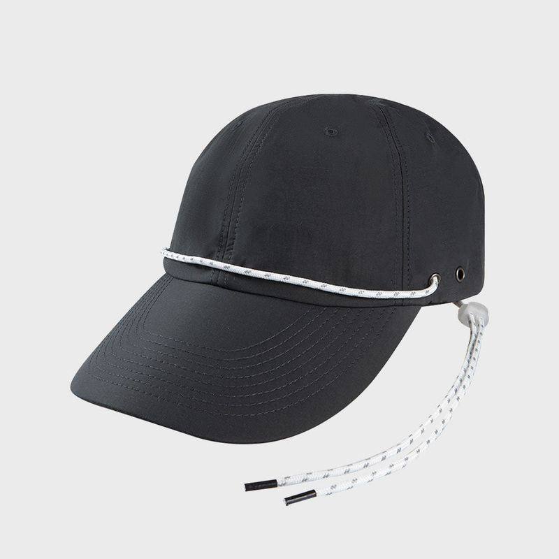 ROPE LONG BILL CAP (SMOKE)