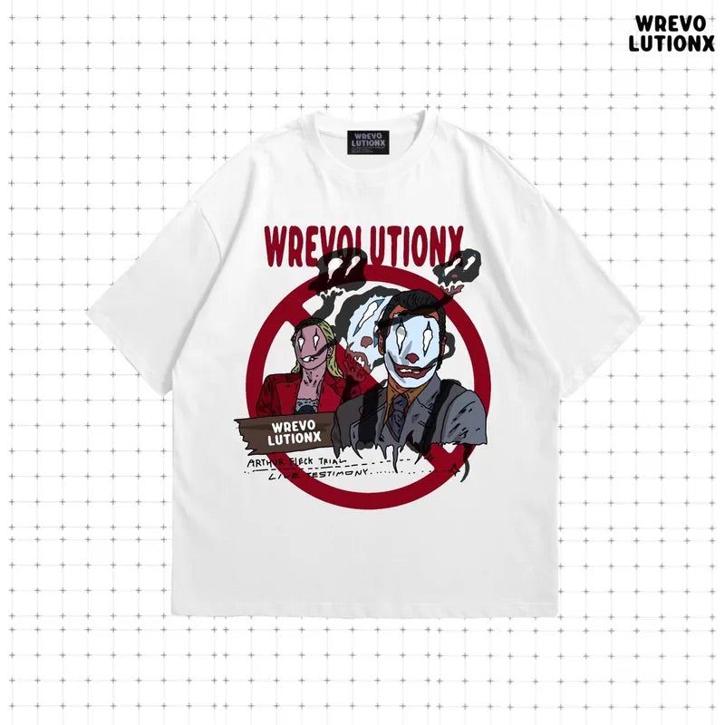 Arthur Fleck  Trial Joker T-Shirt(White)