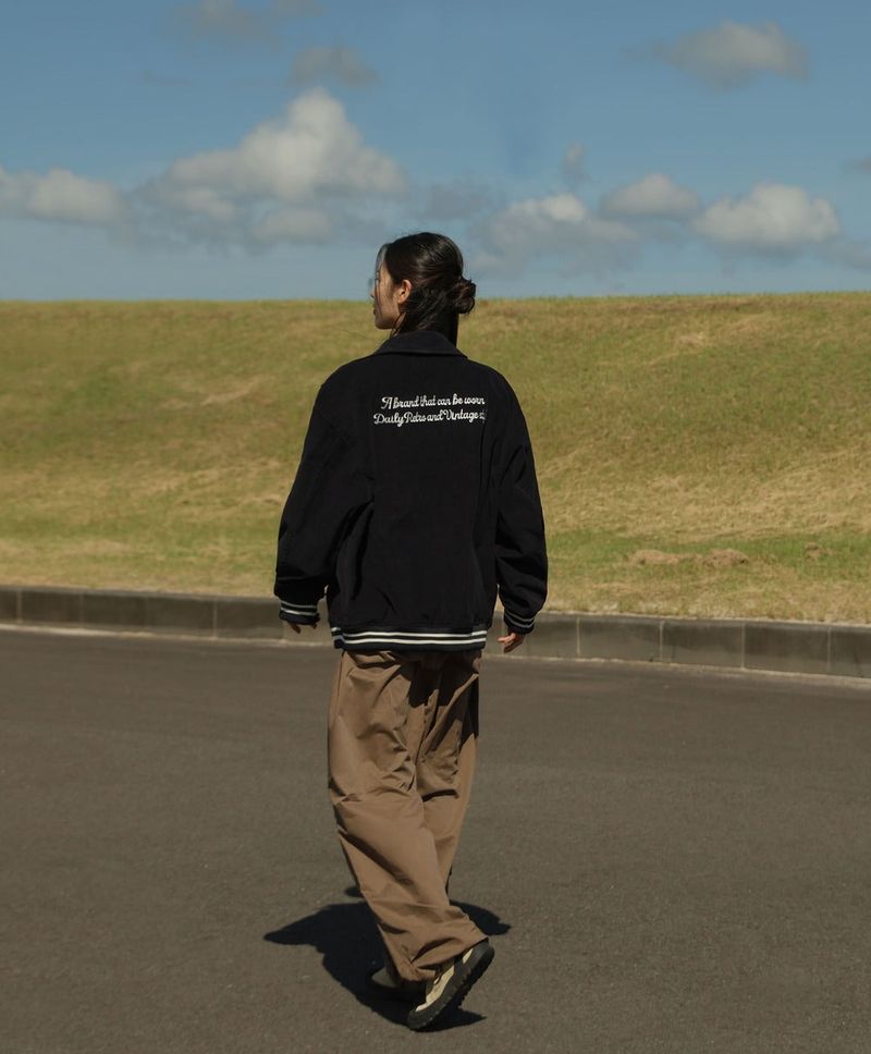 Over Logo Corduroy Jacket