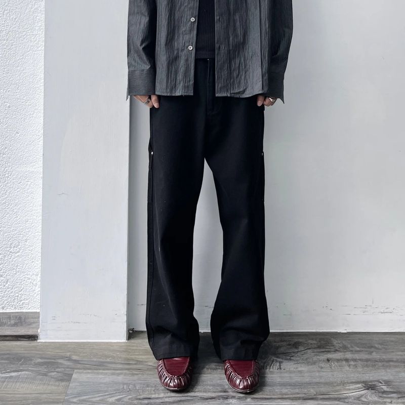 FADE MEET（フェードミート）の「Riveted Utility Wide Trousers（Pants）」