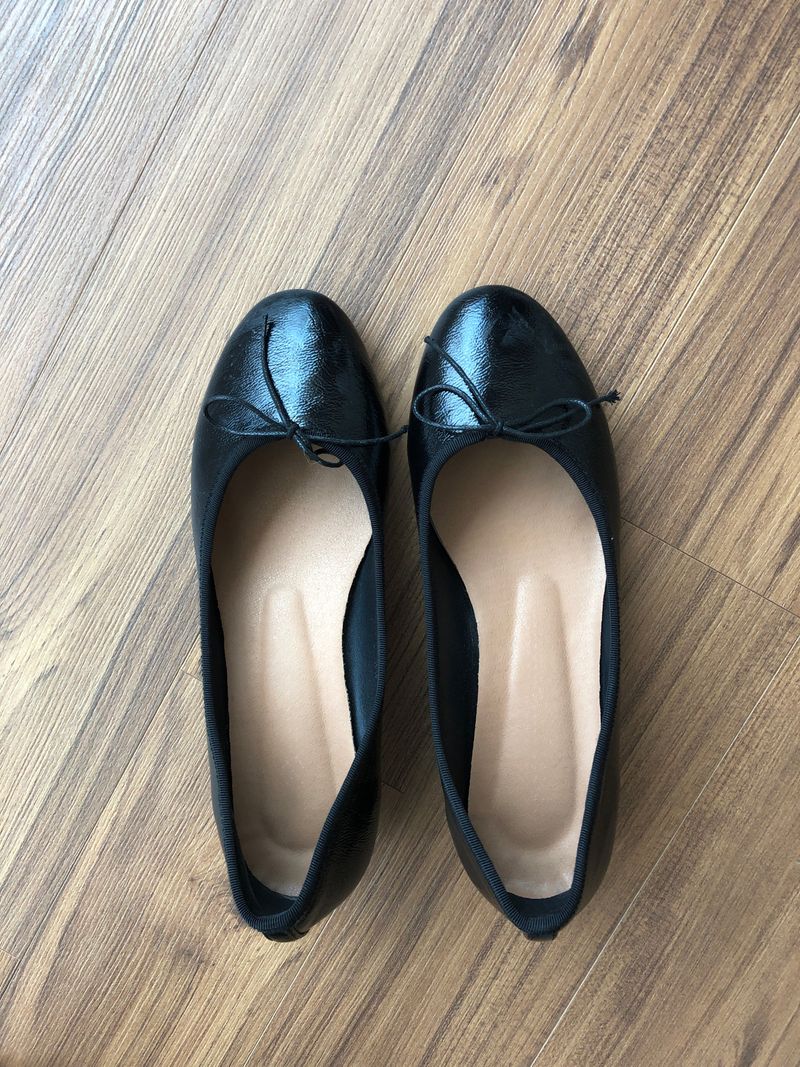 RIBBON WEDGE HEEL SHOES