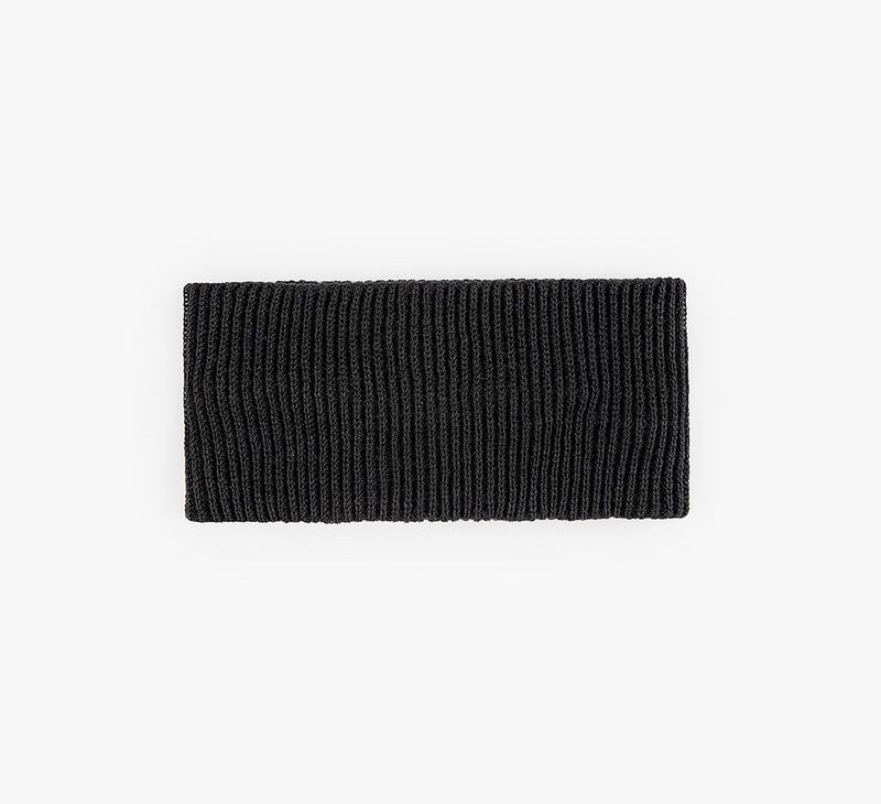 Basic knit ribbed hair band