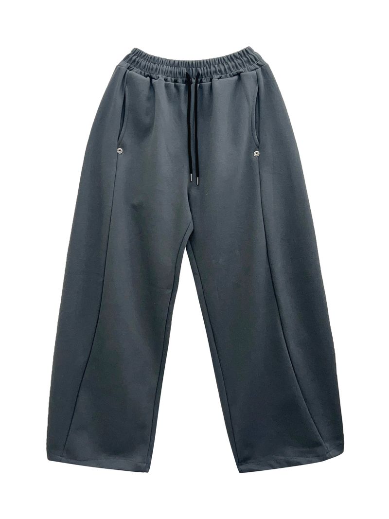 Pinch Side Snap Sweat Pants 6C