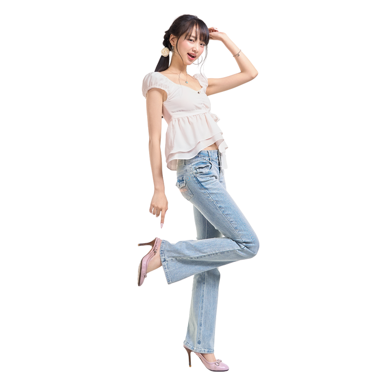 DREAM GIRL BLOUSE [WHITE]