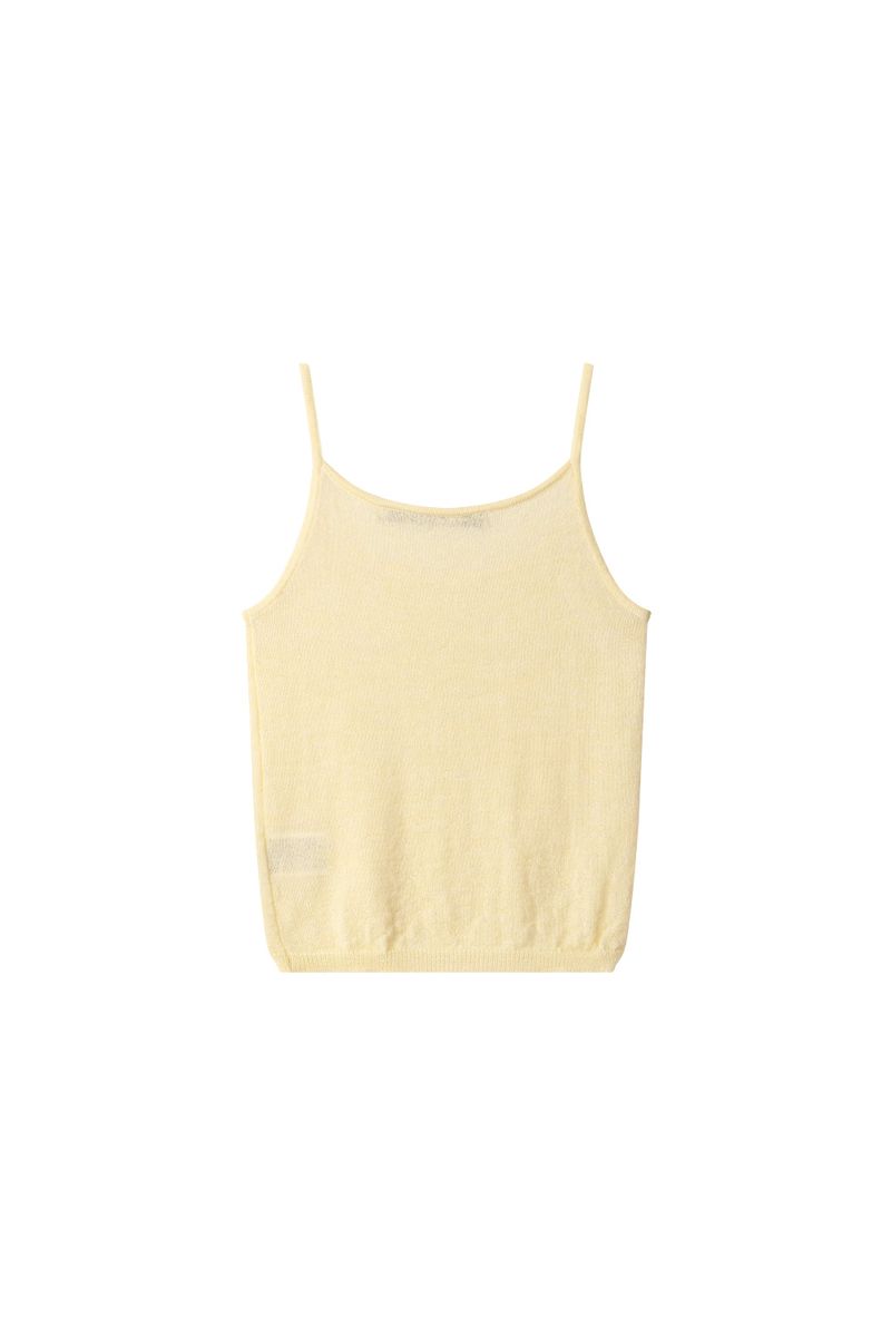 SUMMER SLEEVELESS (LEMON)