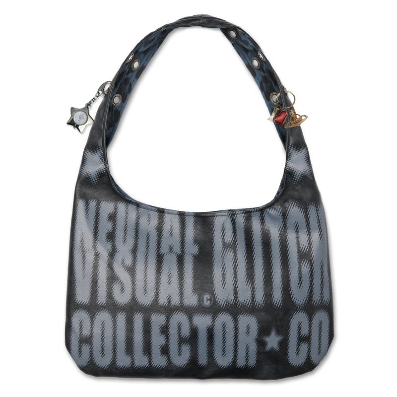 Inner leopard artwork bag [Black]