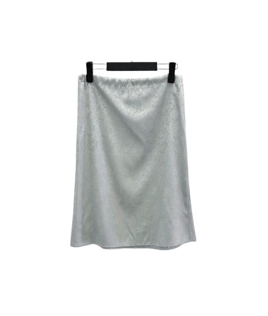 Roche Flower Jacquard Midi Skirt
