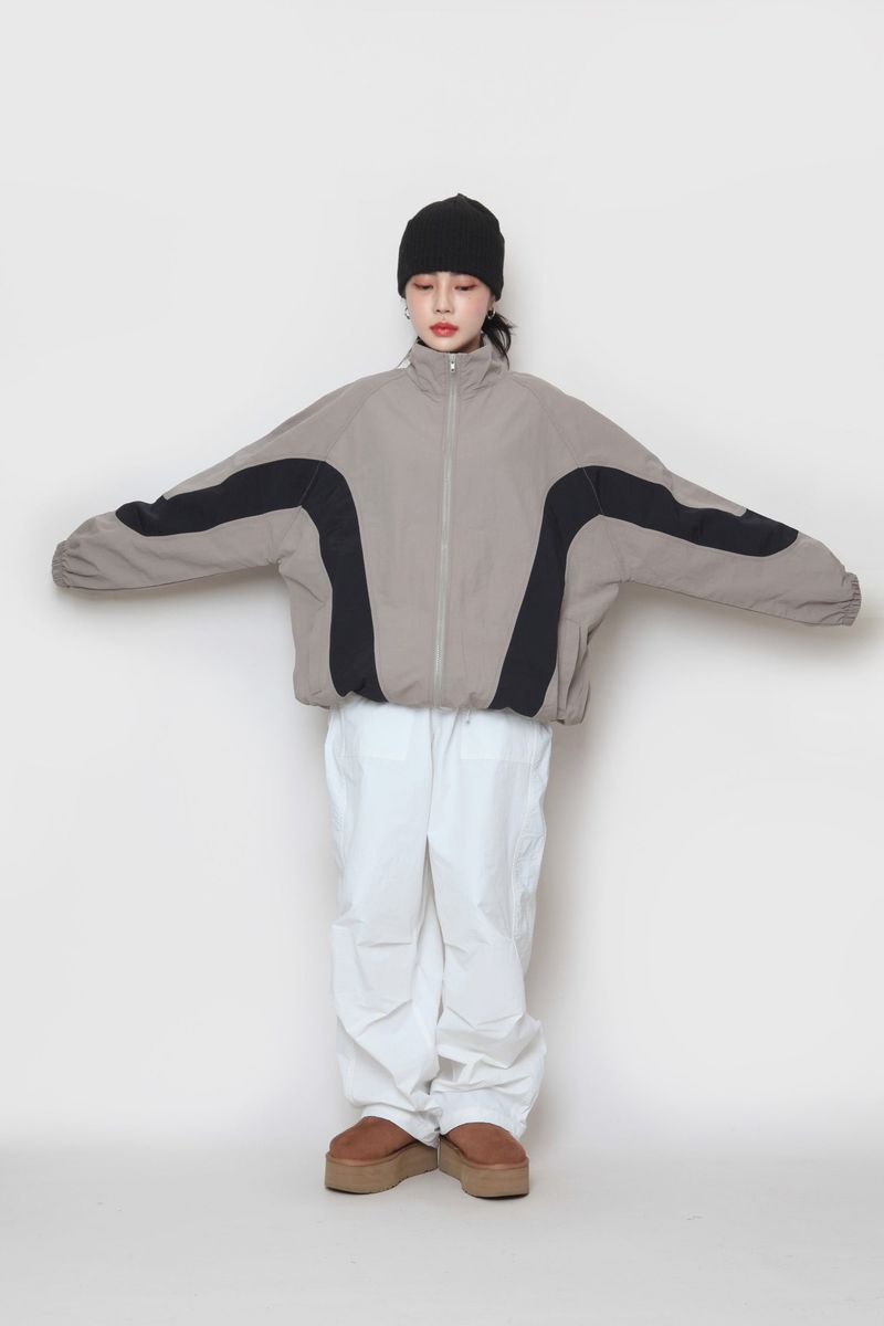 Wave Coloring Zip-Up