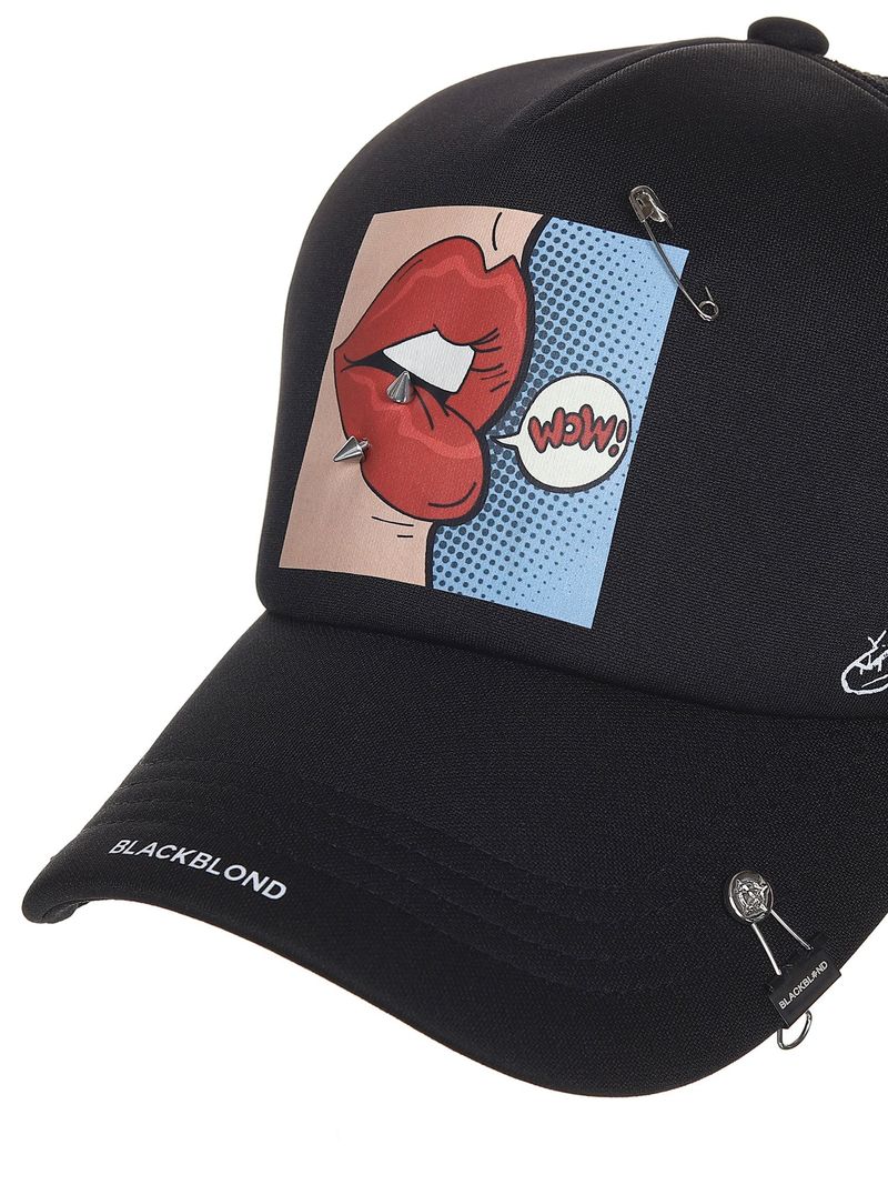 BBD Pop Clash Trucker Mesh Cap Dark Ver. (Black)