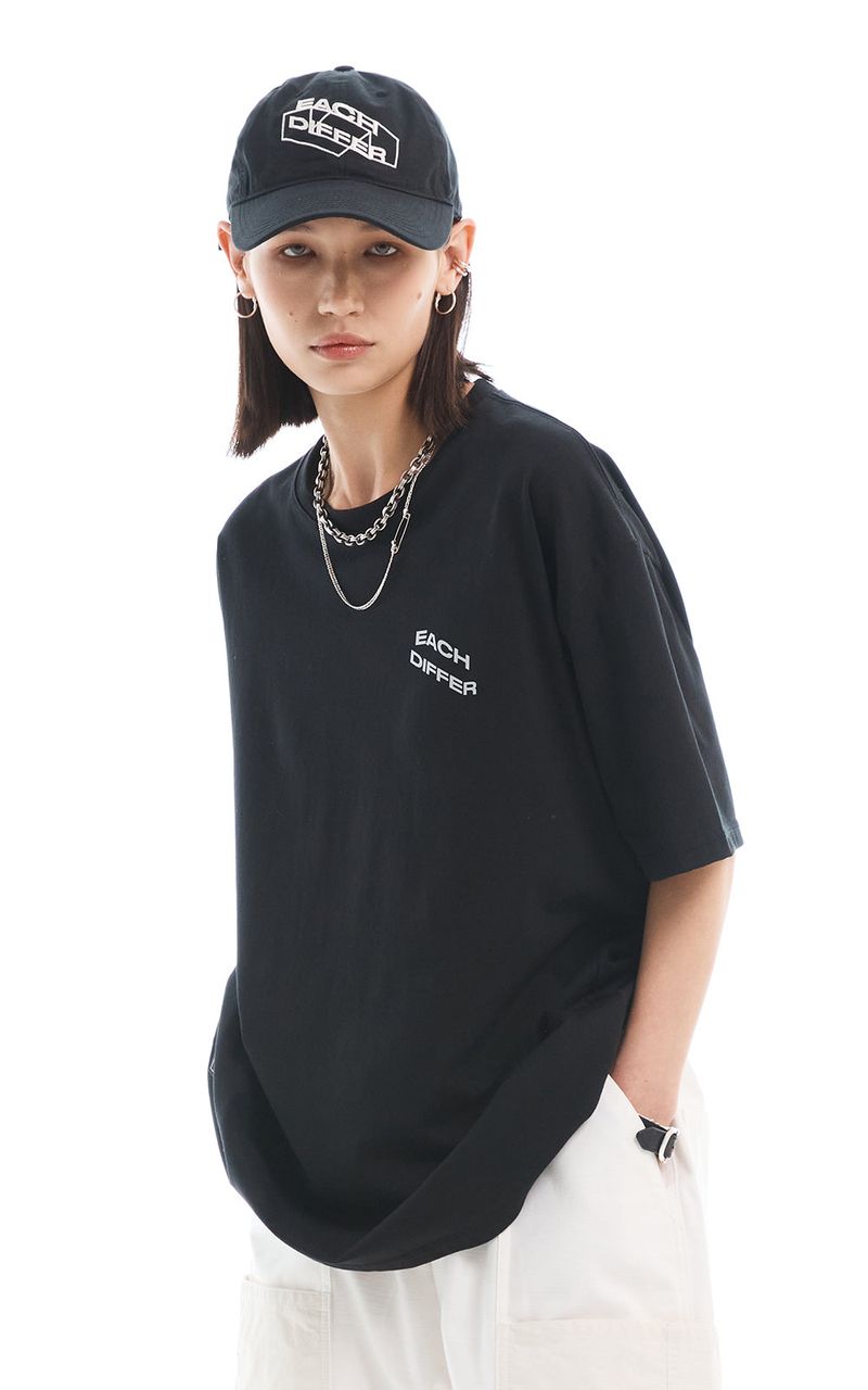 SYMBOL LOGO BALL CAP_BLACK