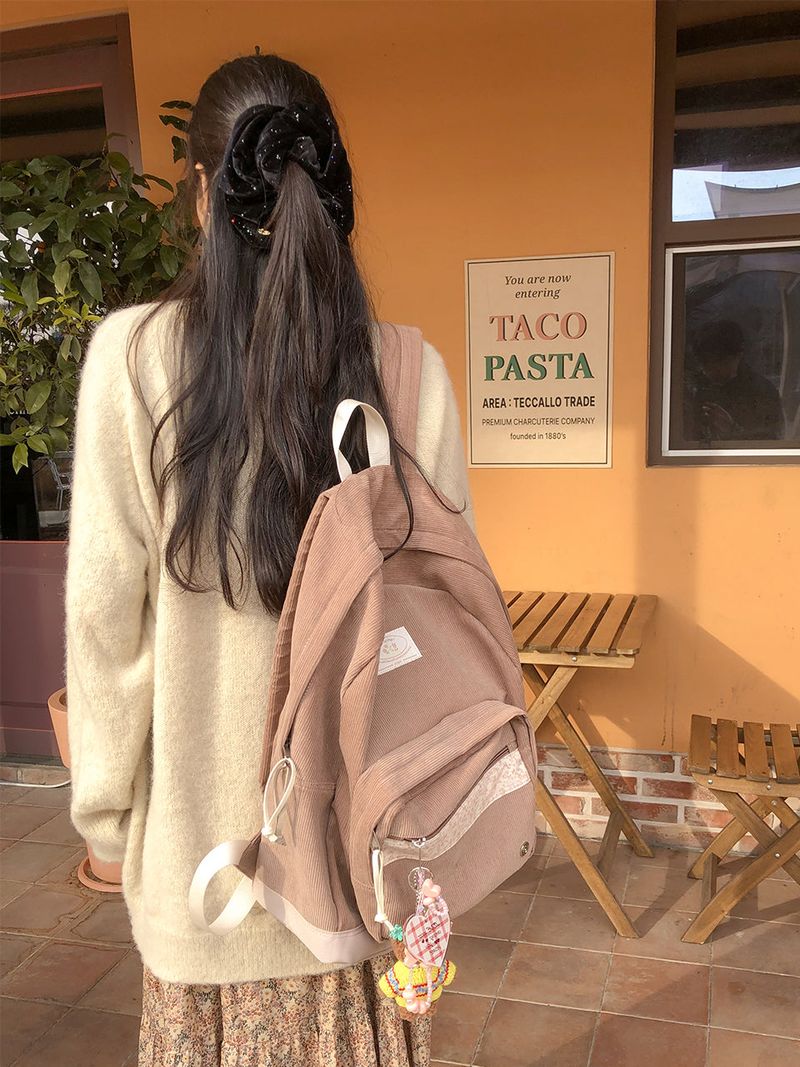 Bon voyage backpack_mocha brown