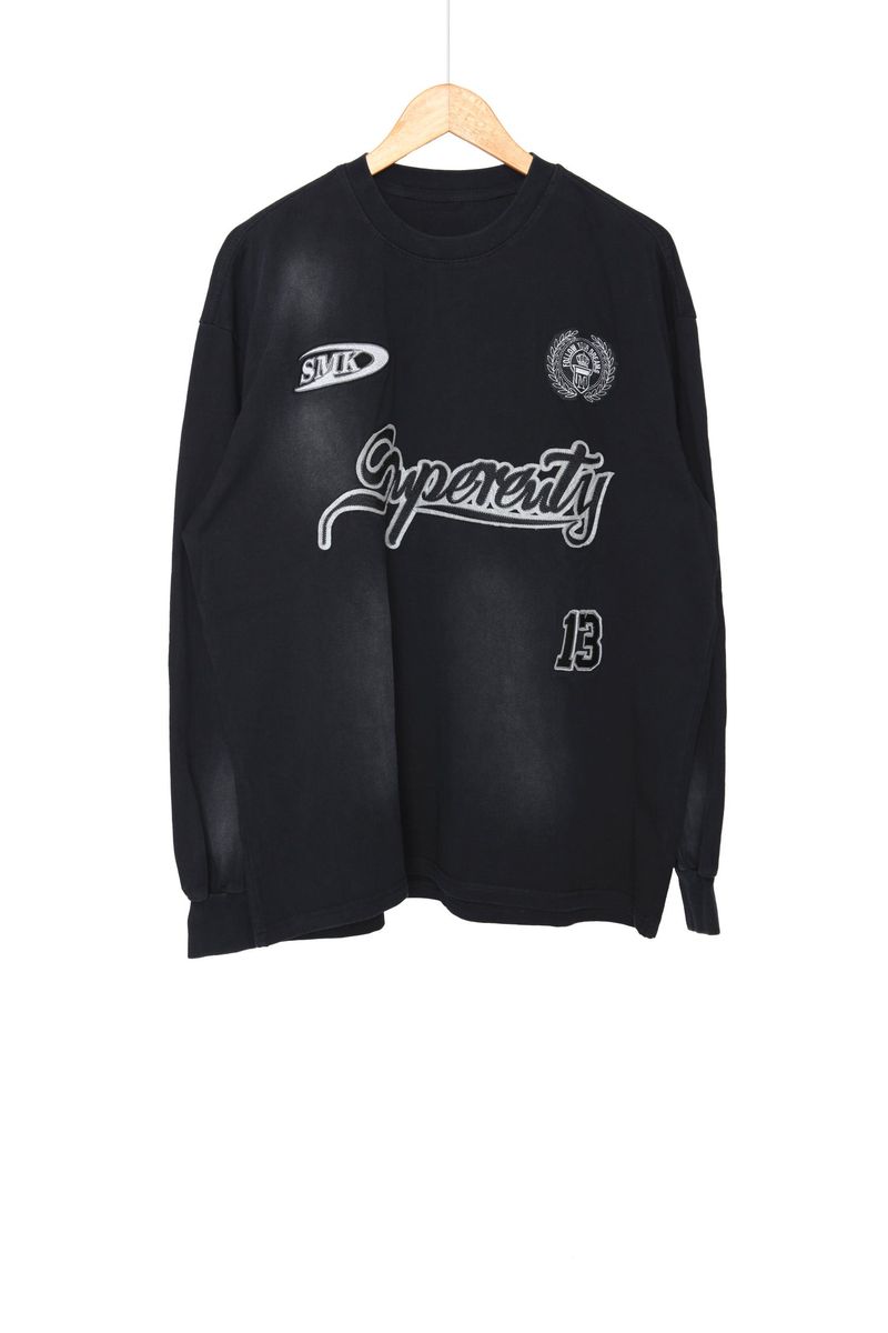 Spray Patch Long Sleeve T