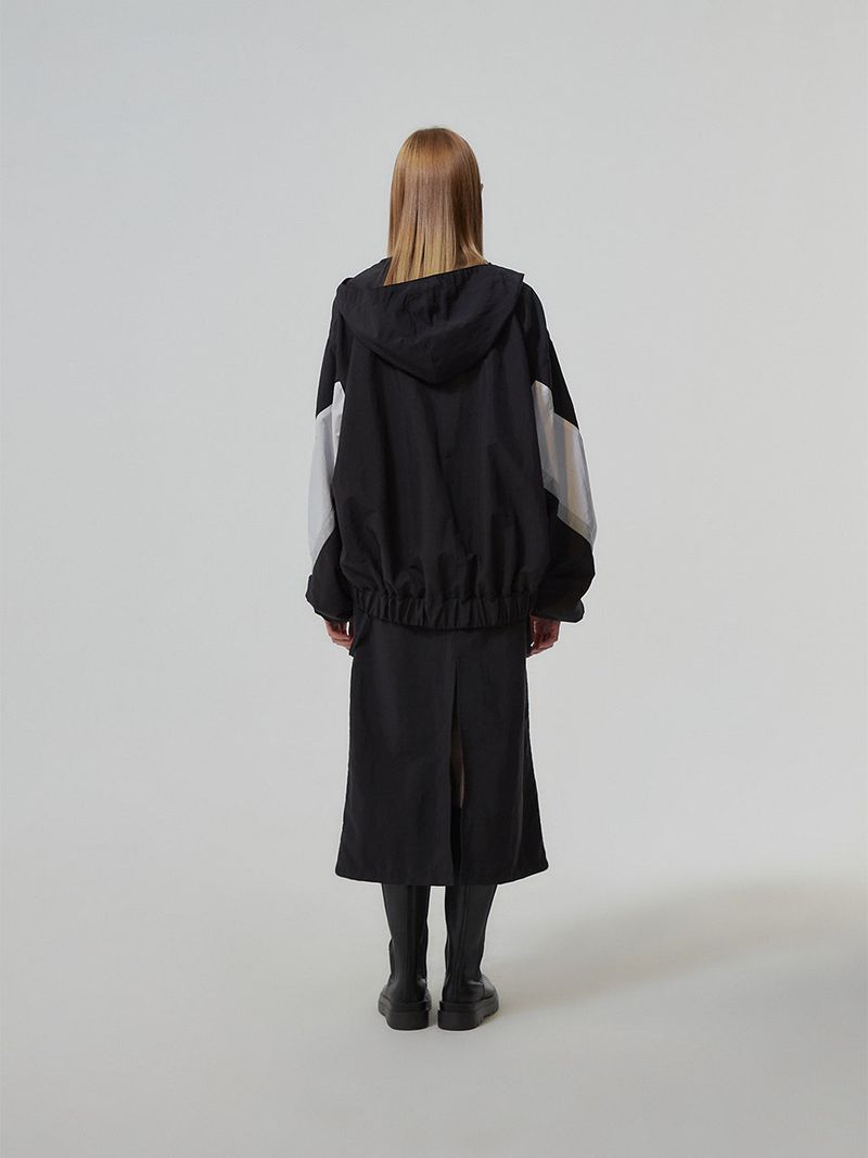 OVERFITTED MULTI COLOR HOODIE JUMPER_BLACK