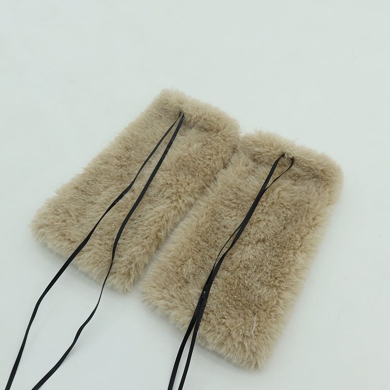 Strap fur leg warmer