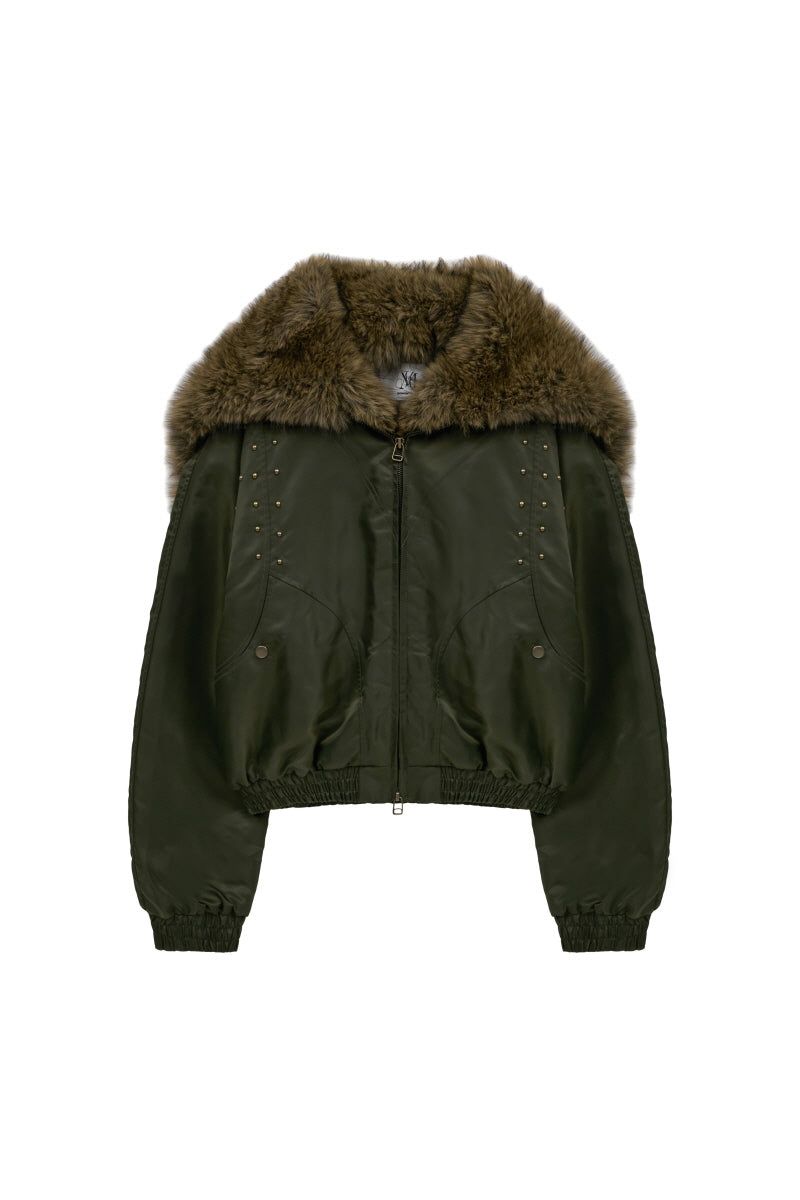 fur ny jumper (khaki)