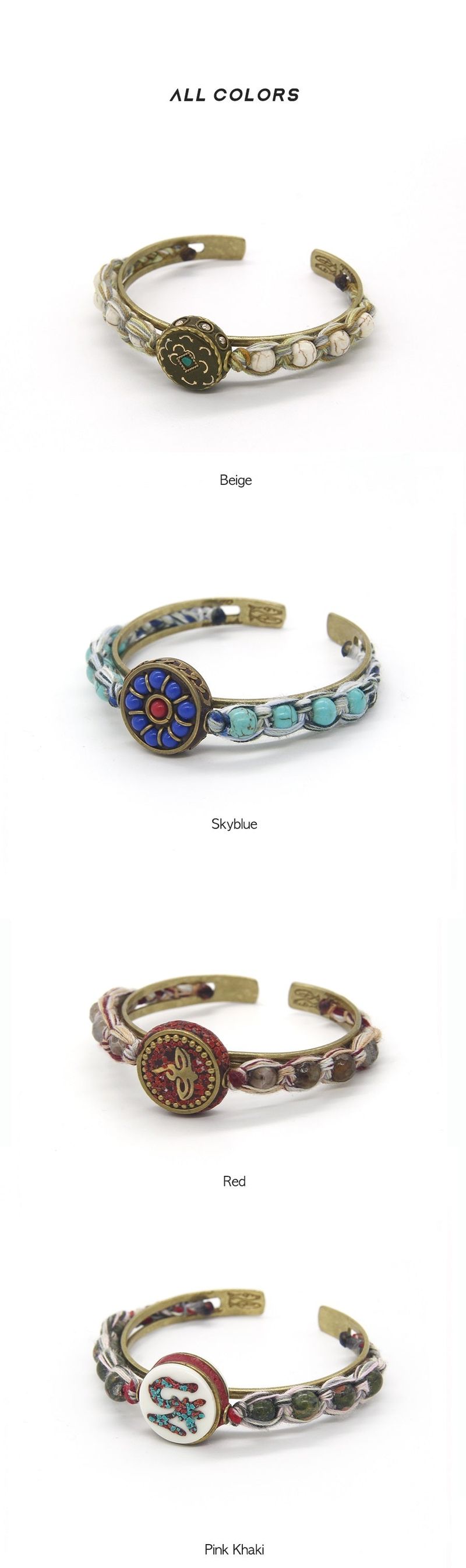 [CCNMADE] Dreaming Flower Gemstone Bracelet