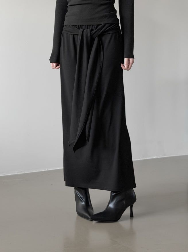 mnem（ムネム）の「Tain Knot Long Skirt（Skirts）」