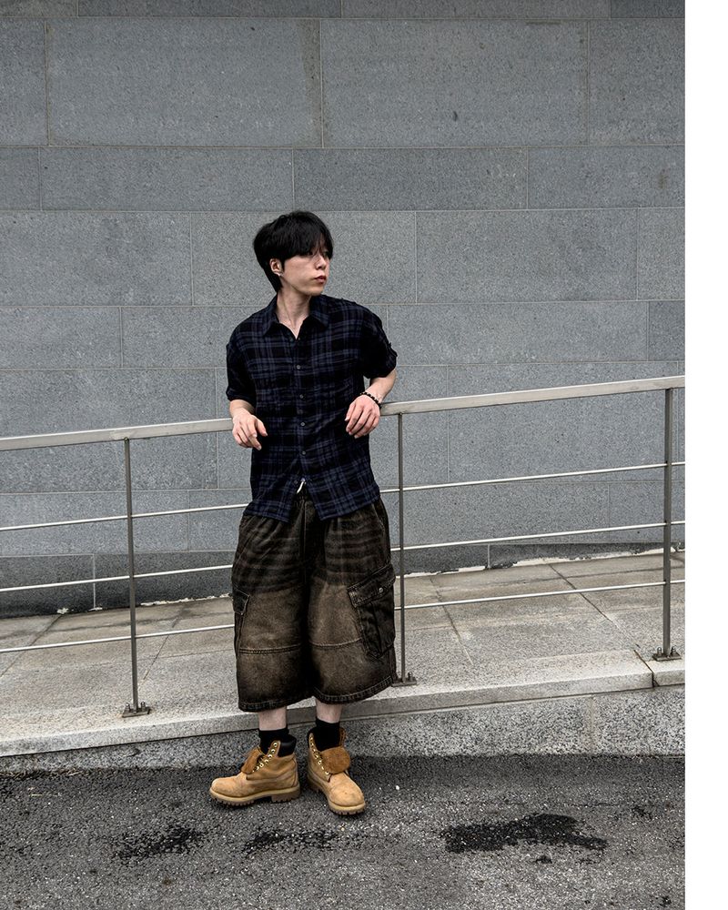 Brent Cargo Panel Bermuda Pants