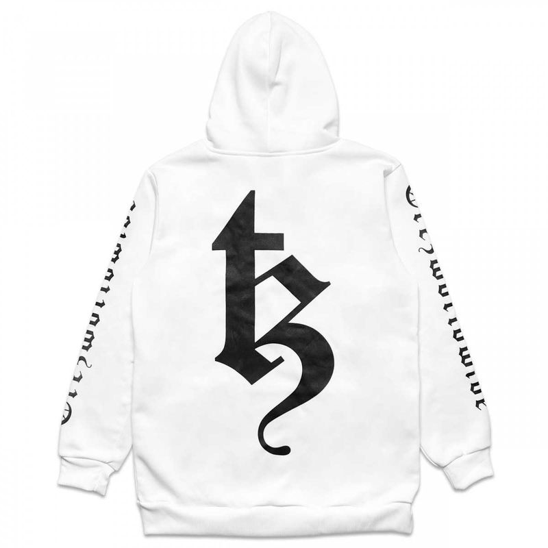 TZ worldwide BE TREZ HOODIE - WHITE