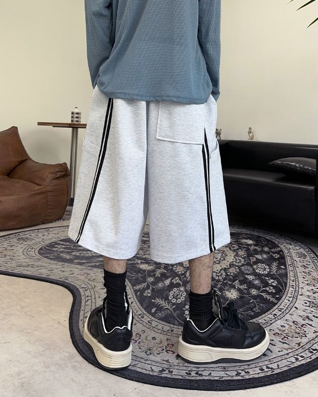 Cardin Double Line Bermuda Pants