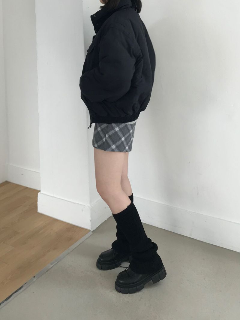Bender High-Neck Padded Jumper (2 colors)