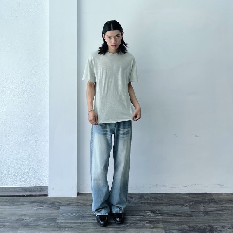 Vintage Light Denim Pants