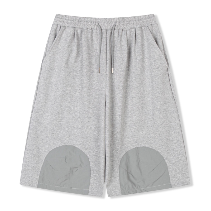 knee pads sweat bermuda pants