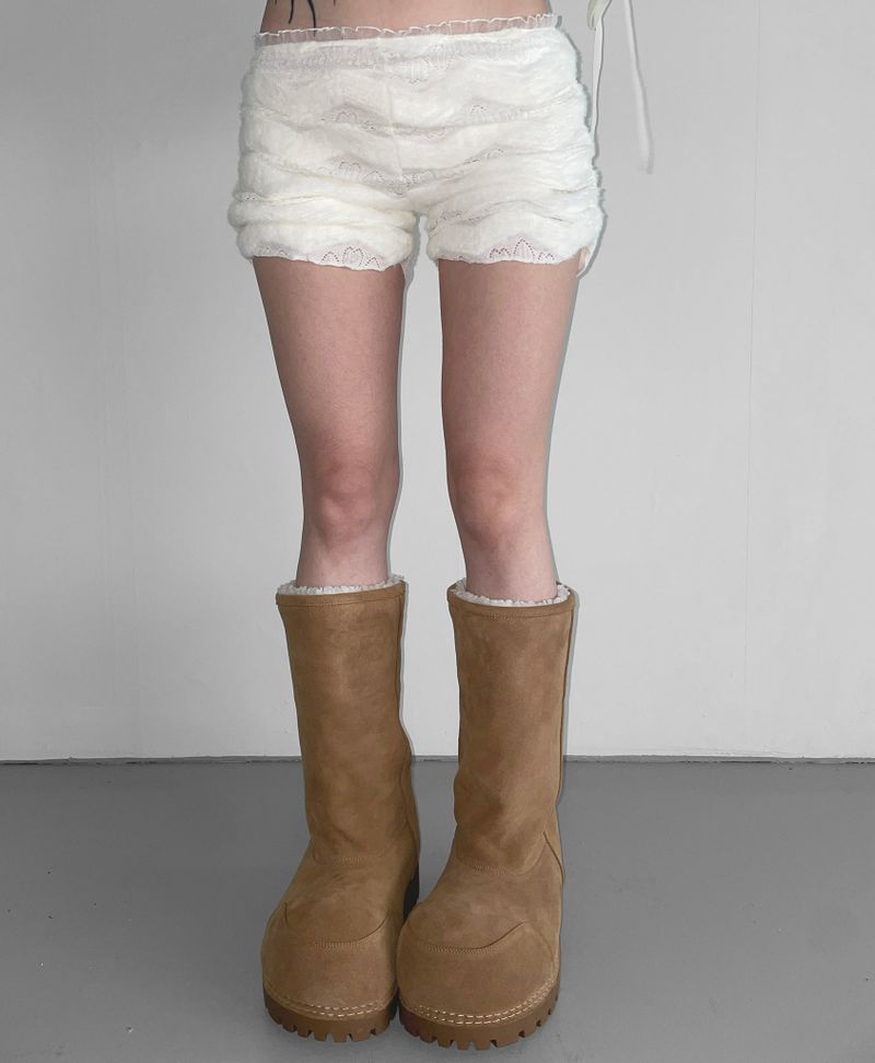 snow winter suede boots(3 color) 