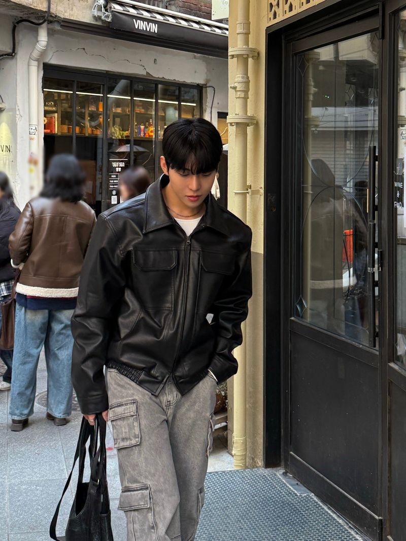 Poder leather jacket