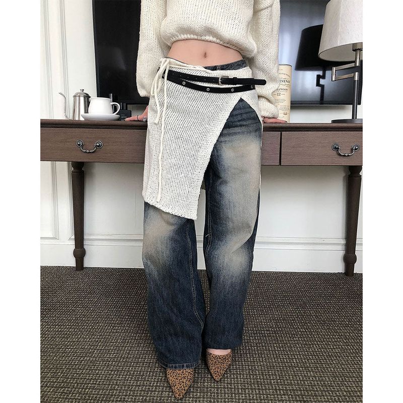 DEEP SWAY（ディープ スウェイ）の「Glow Knit (skirt)（Skirts）」