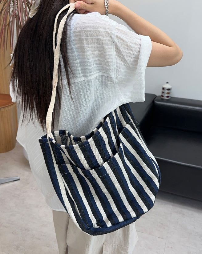 ペナンストライプショルダーバッグ
