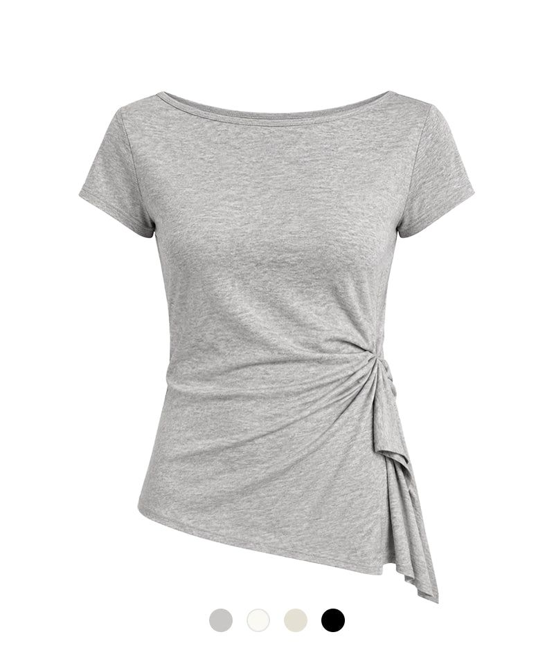 Cozy&Kitsch(コージーアンドキッチ)の「Serea Side Shirring Top(Tops)」