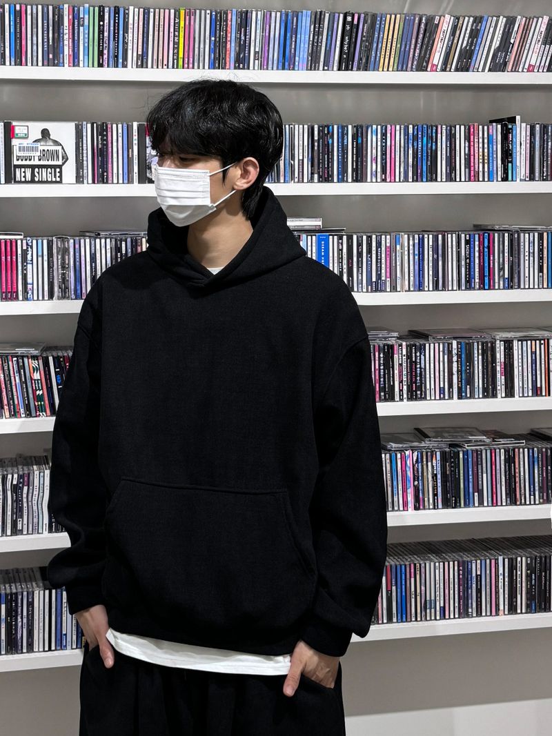 ESOO（イス）の「Corduroy Fleece Hooded Tee (3 Colors)（Tops）」