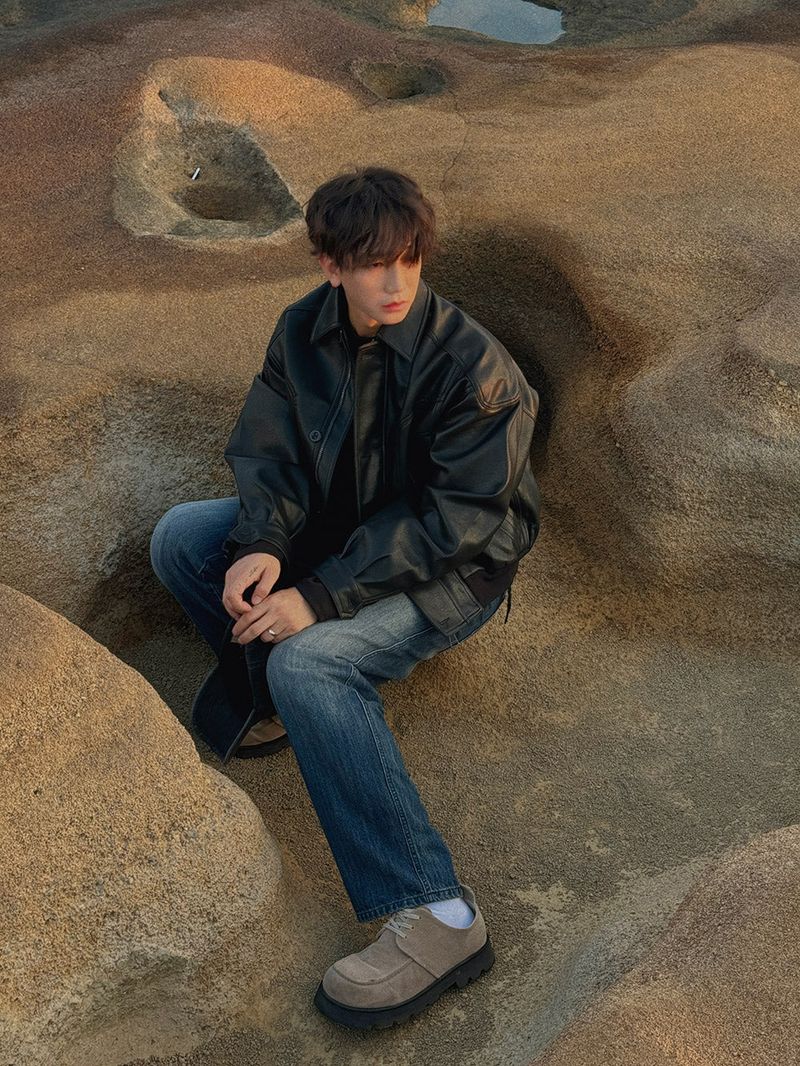 ASCLO Superior Leather Jacket (3color)